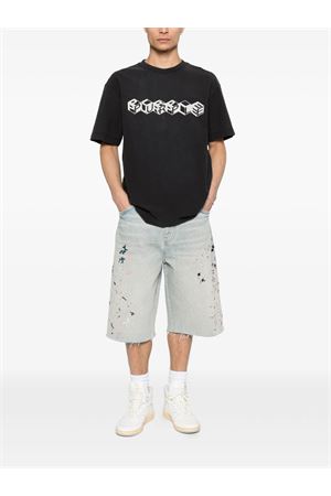 Light indigo cotton denim shorts PURPLE BRAND | P070USEL226LTINDIGO